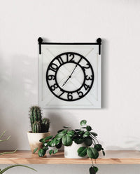 Barn Door Wall Clock