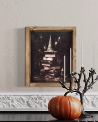 Witch Hat Vintage Print