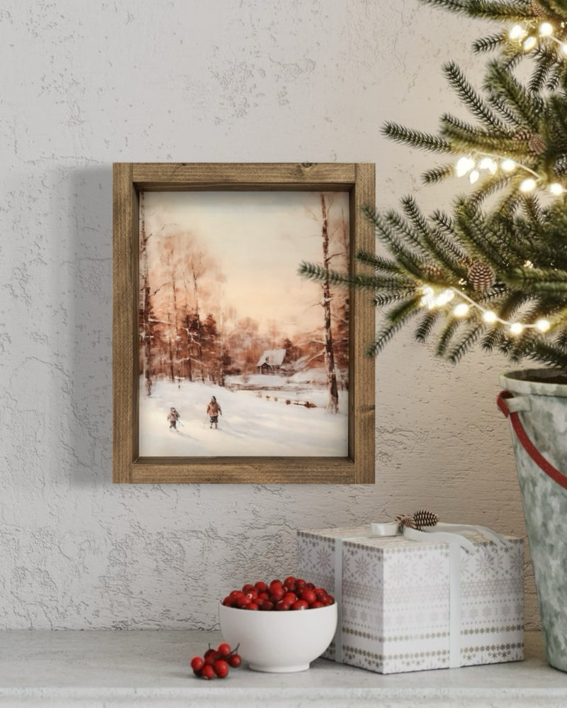 Winter Scene Print