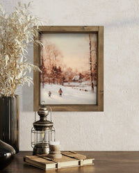 Winter Scene Print