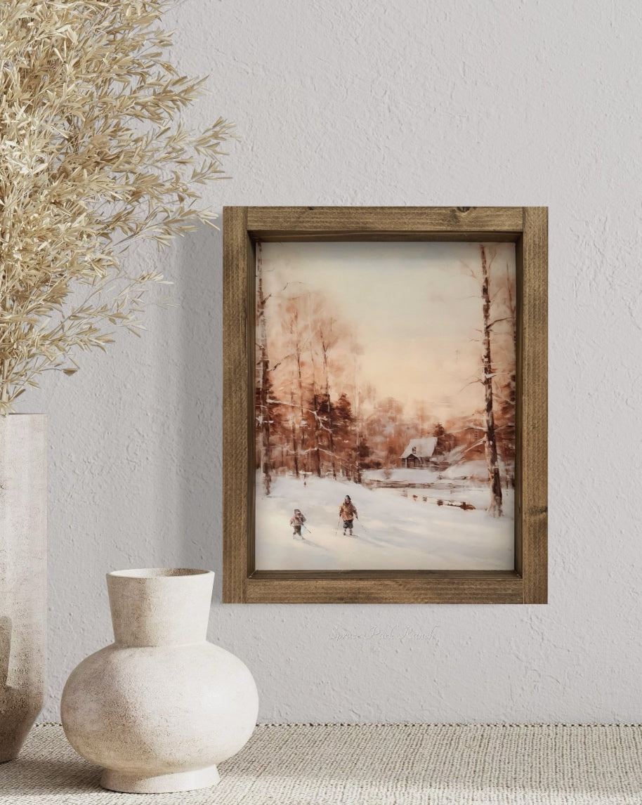 Winter Scene Print