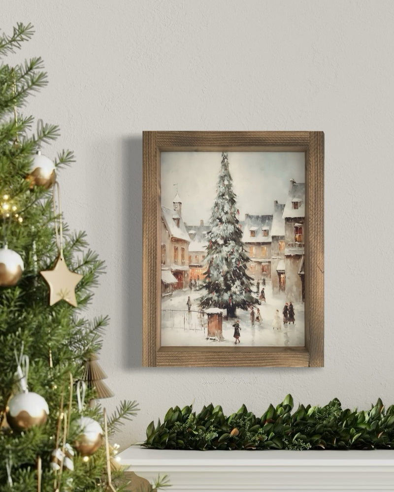 A Christmas Vintage Print