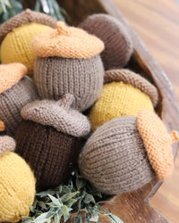 Knit Acorn