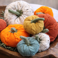 Cable Knit Pumpkin