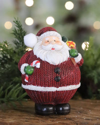 Resin Knit Suit Santa