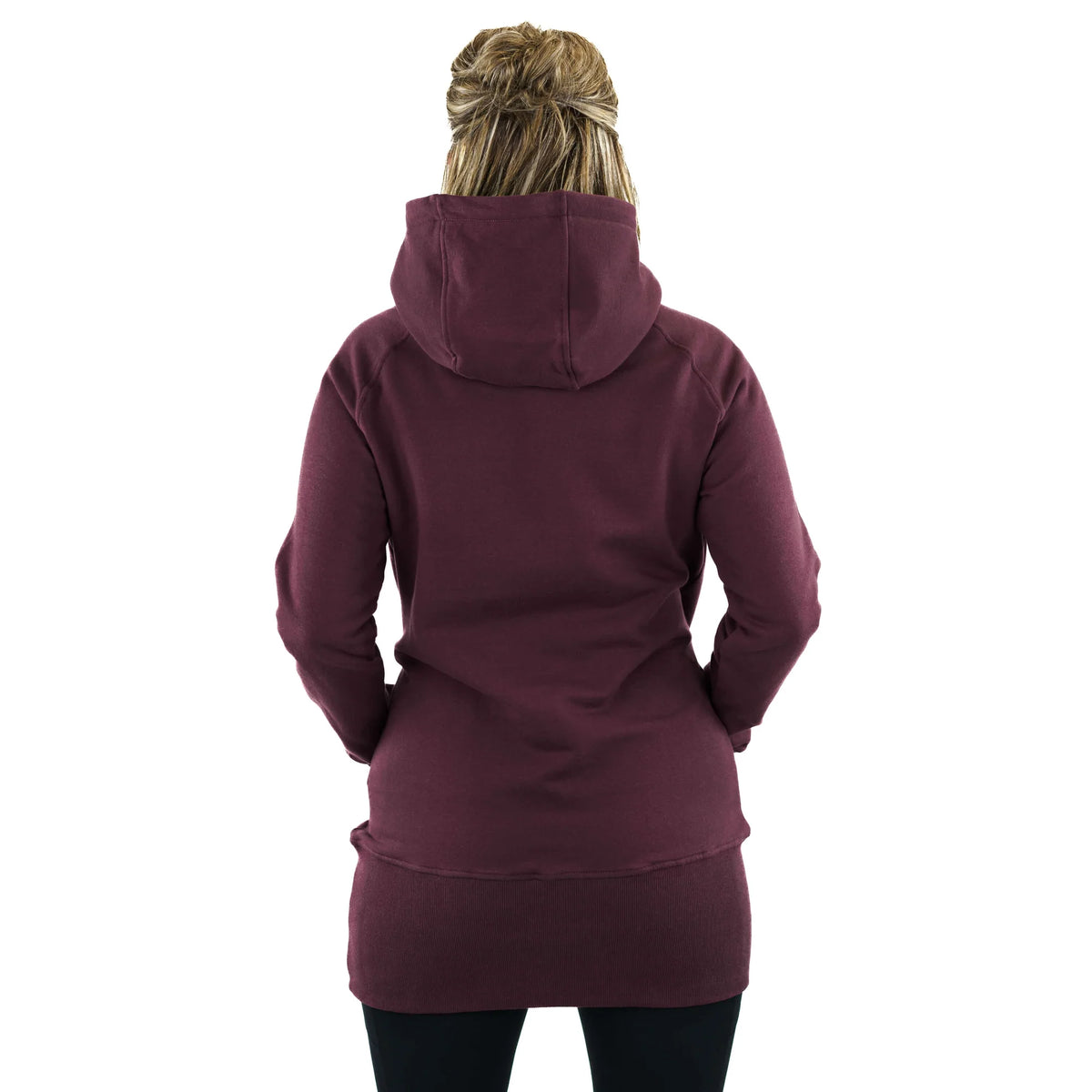 Kora Long Hoodie Plum