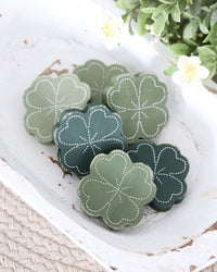 Mini Four Leaf Clover Wood Shapes