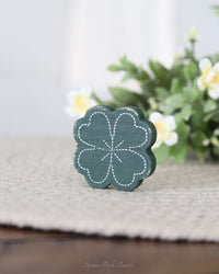 Mini Four Leaf Clover Wood Shapes