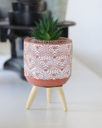 Terracotta Boho Mini Planter