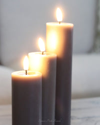 Deluxe Home Mocca LED Candles