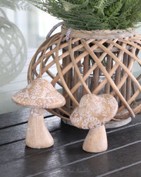 Carved Resin Mushroom