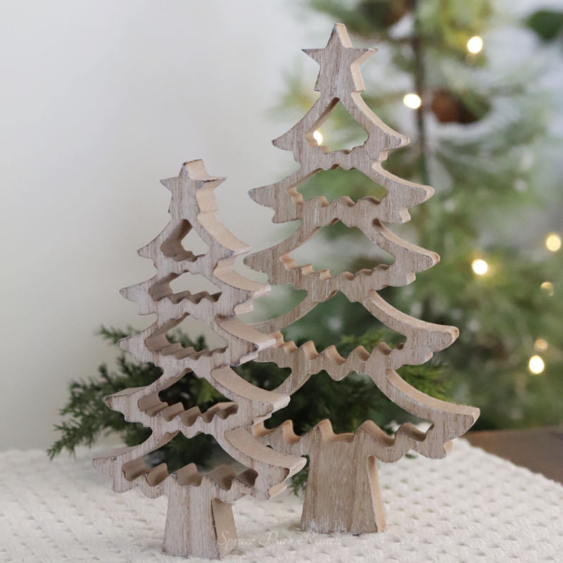 Natural Cutout Tree Decor