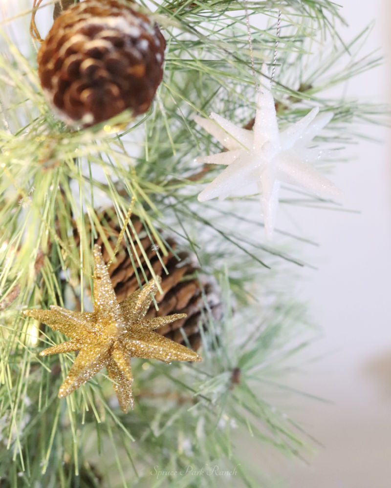 Mini Glitter Star Ornament