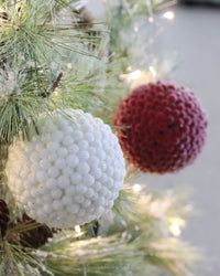 Icy Berry Ball Ornament