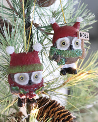 Sweet Holiday Owl Ornament