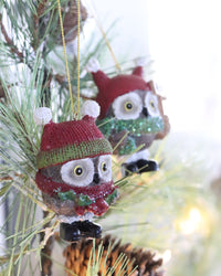 Sweet Holiday Owl Ornament