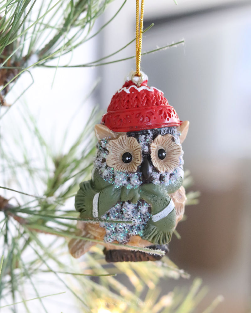 Bundled Up Owl Ornament