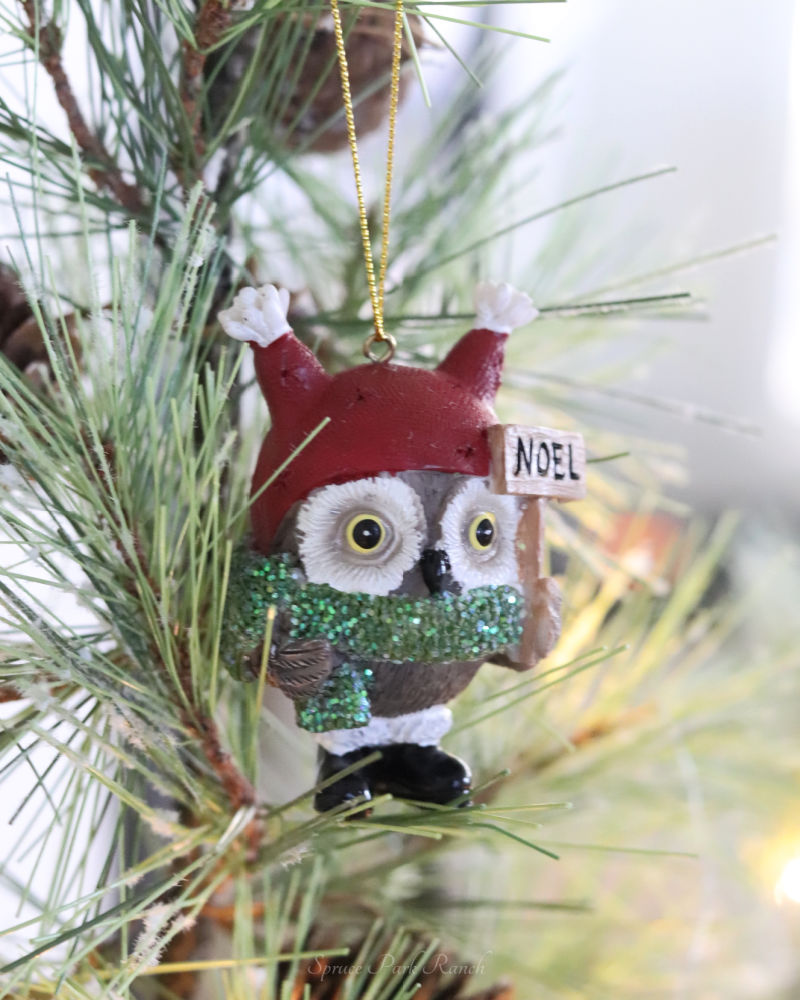 Sweet Holiday Owl Ornament