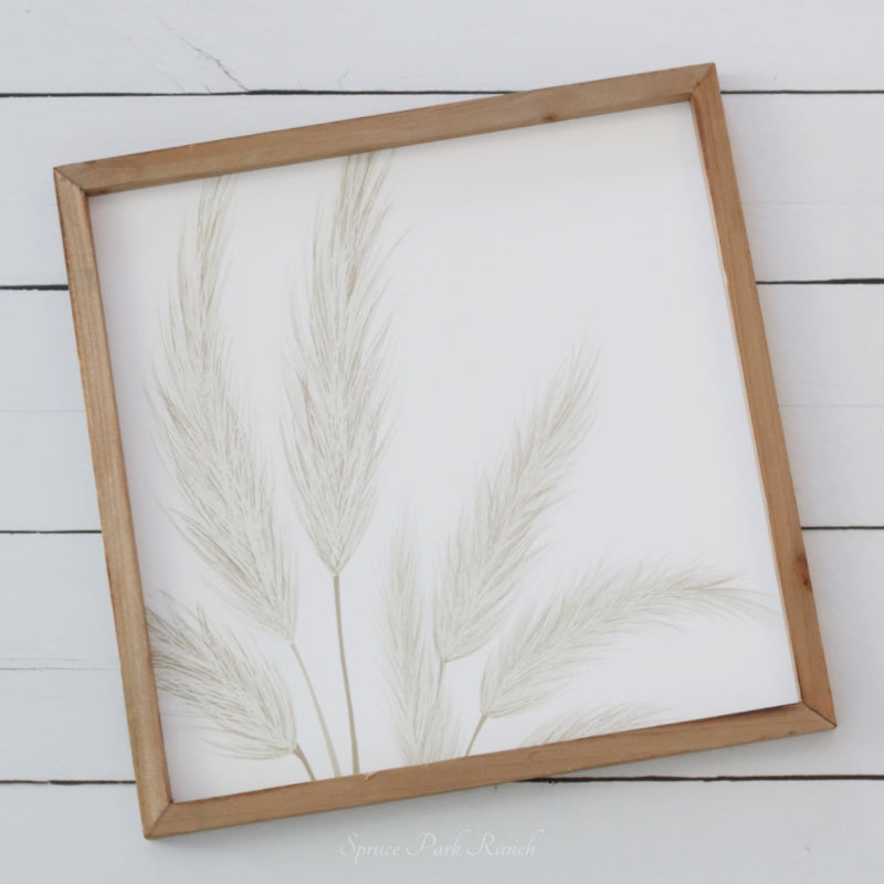 Pampas Grass Canvas