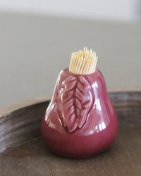 Pear Toothpick Holder