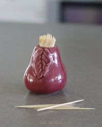 Pear Toothpick Holder