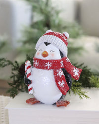 Christmas Penguin Figurine