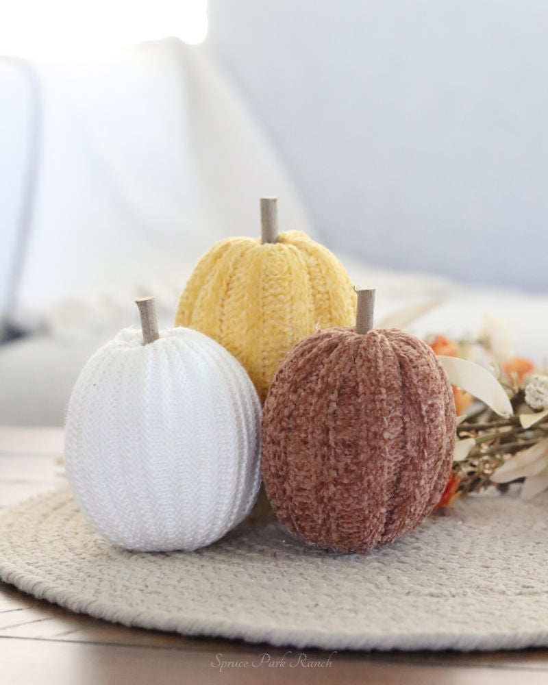 Knit Neutral Pumpkin