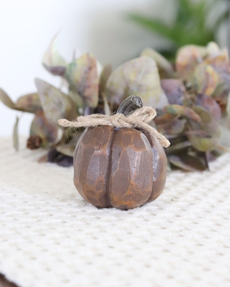 Mini Rustic Pumpkin