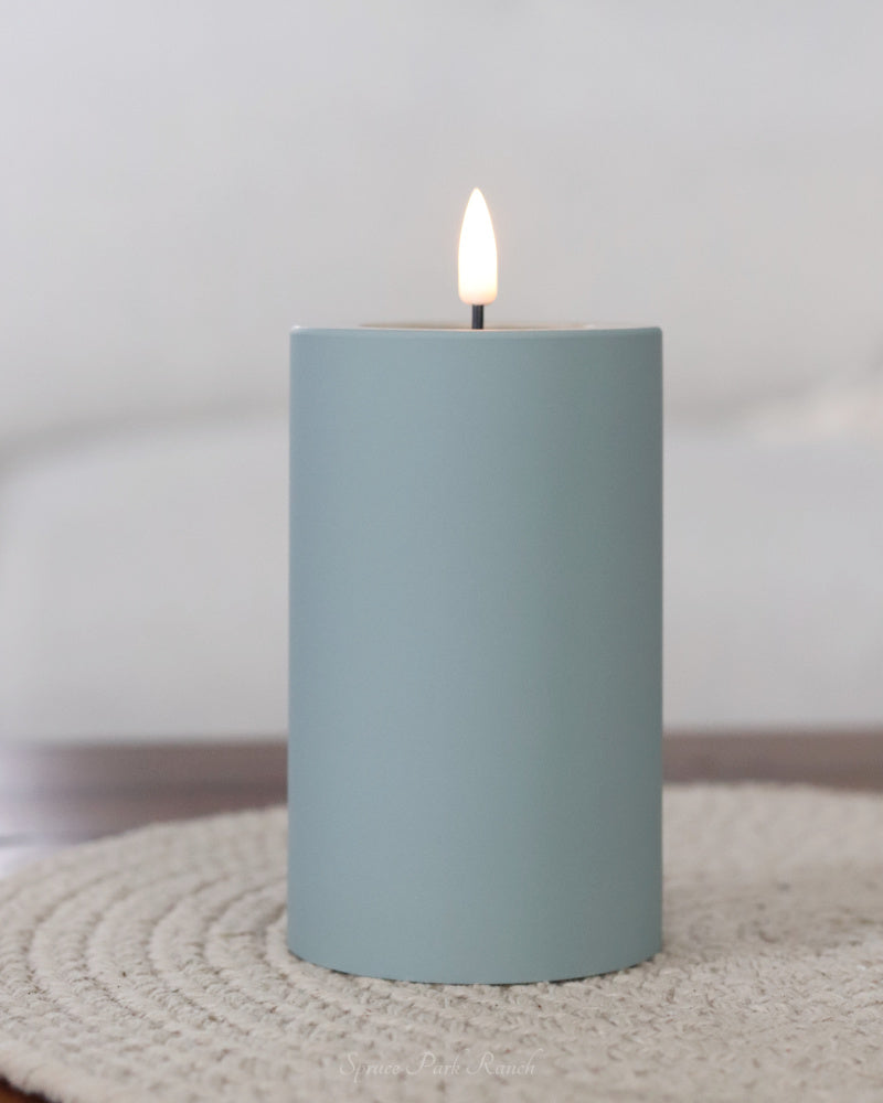 Deluxe Home Sage Outdoor LED Candles