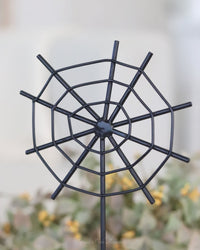 Metal Spider Web On Stand