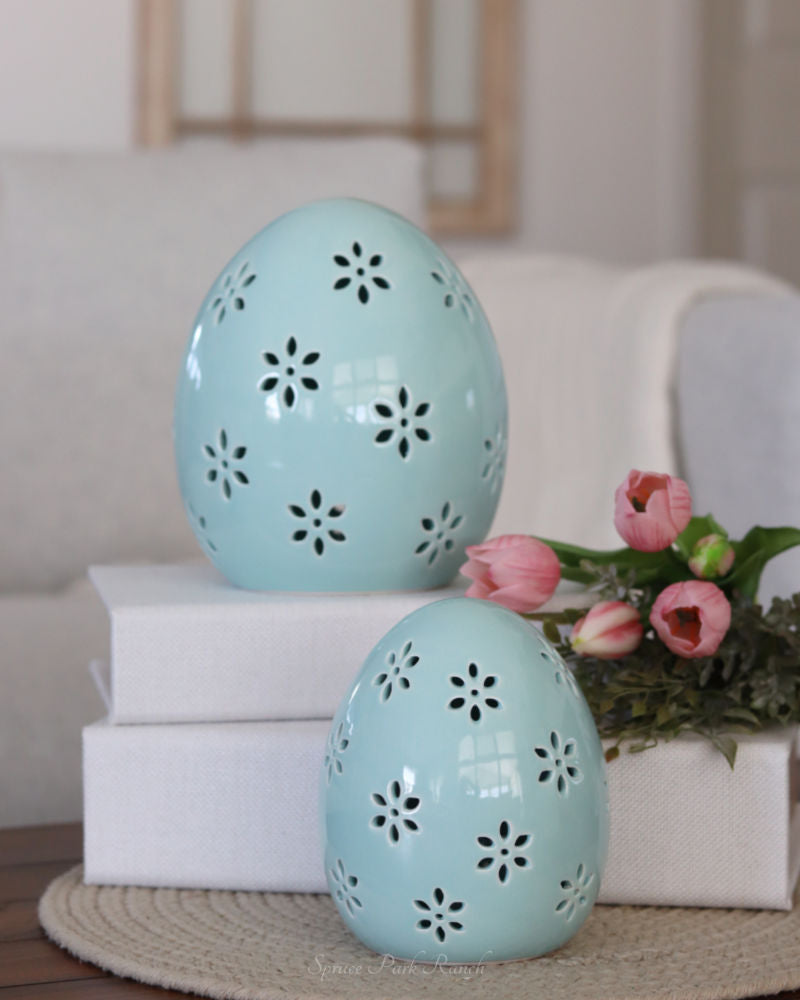 Dolomite Light Up Soft Blue Easter Egg