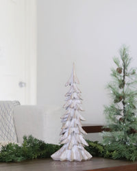 Rustic Natural Resin Christmas Tree