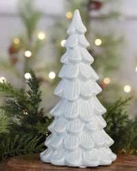 Iridescent Ceramic Tree 8"