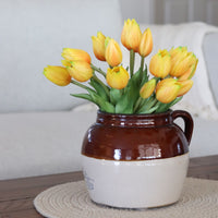 Mini Wild Tulip Bundle Yellow Real Touch 10"