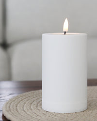 Deluxe Home White Outdoor LED Candles