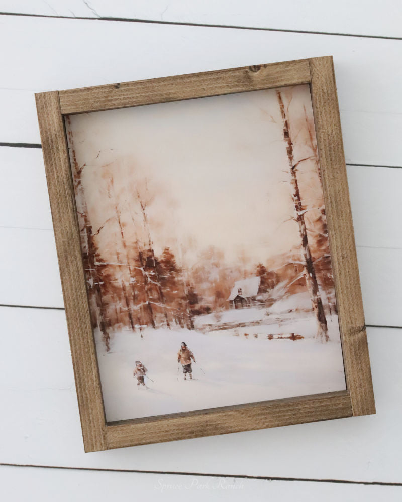 Winter Scene Print