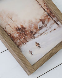 Winter Scene Print