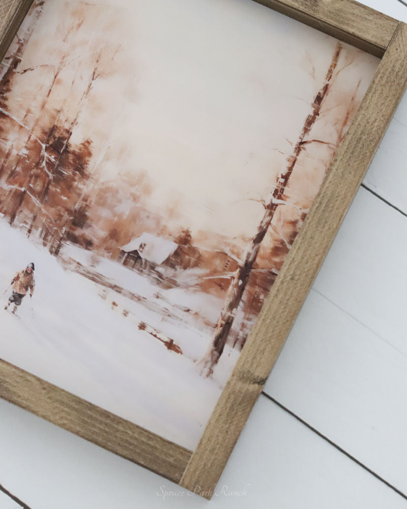 Winter Scene Print