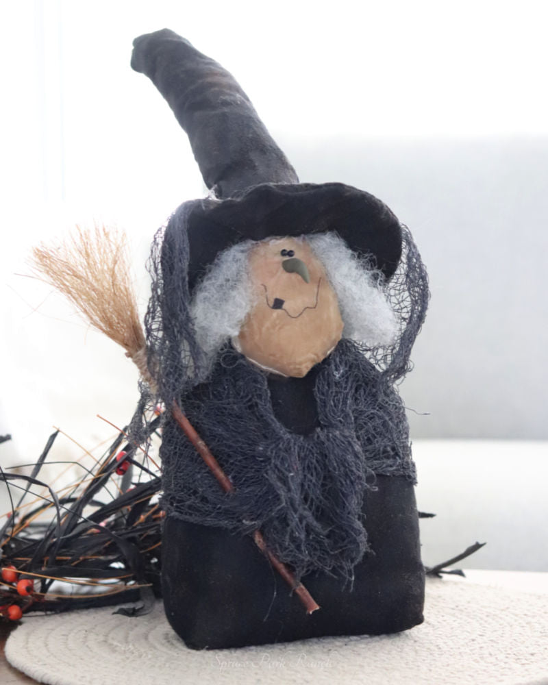 Handmade Witch With Veil