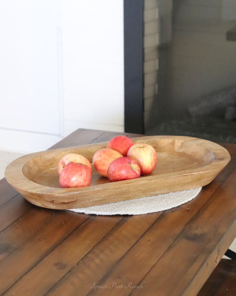 Food Safe Wood Bowl