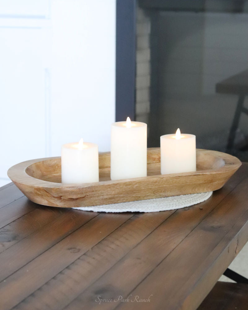 Food Safe Wood Bowl