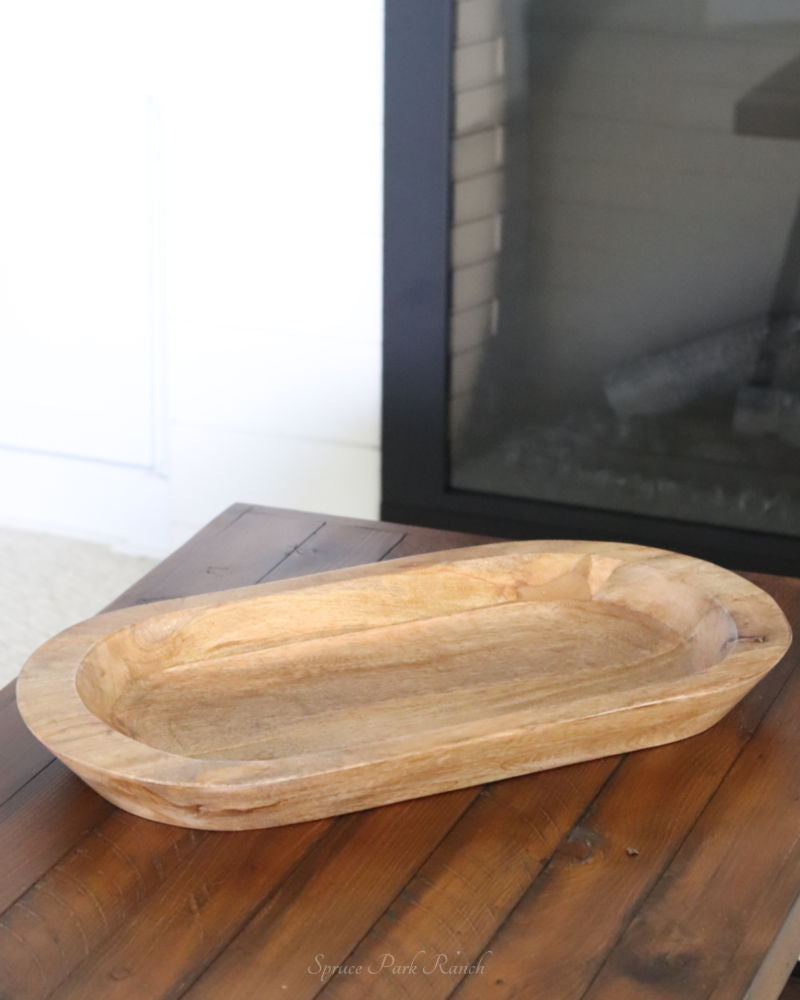 Food Safe Wood Bowl