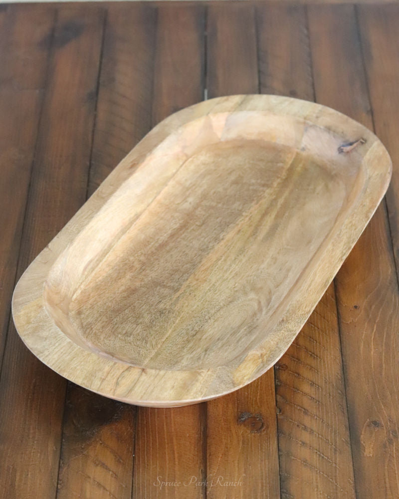 Food Safe Wood Bowl