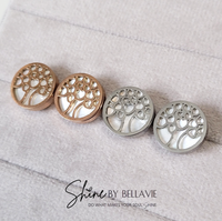 Cheri Tree of Love Stud Earrings