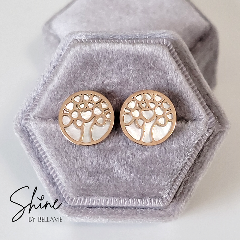 Cheri Tree of Love Stud Earrings