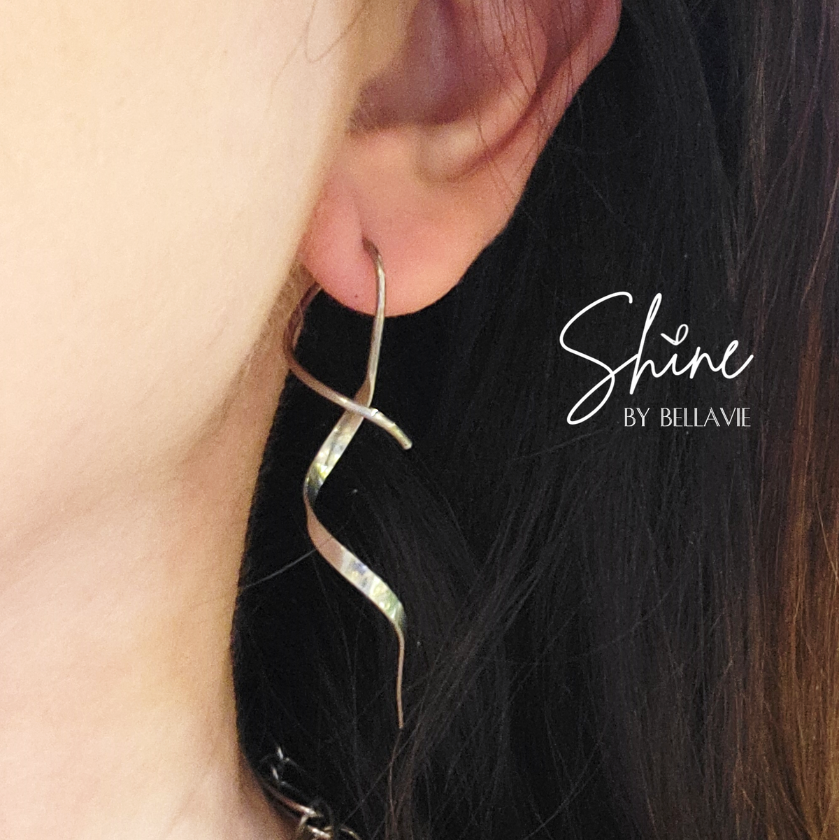 Cirque Spiral Twist Earrings