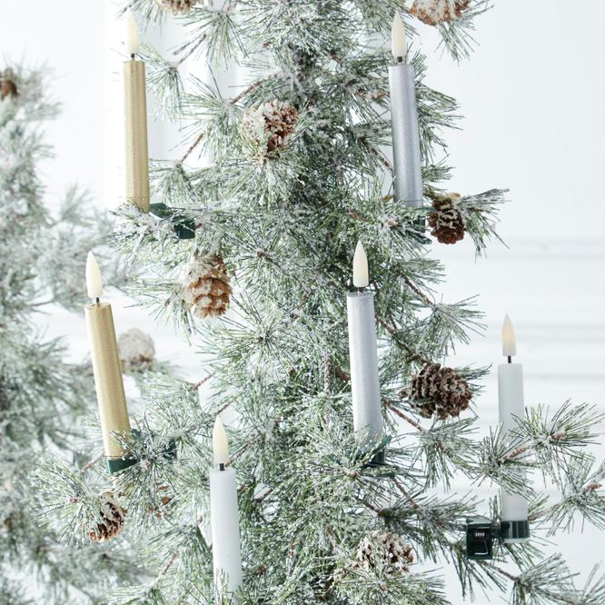 Tree Clip LED Candles Set