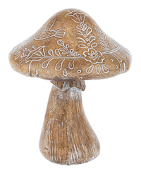 Carved Resin Mushroom