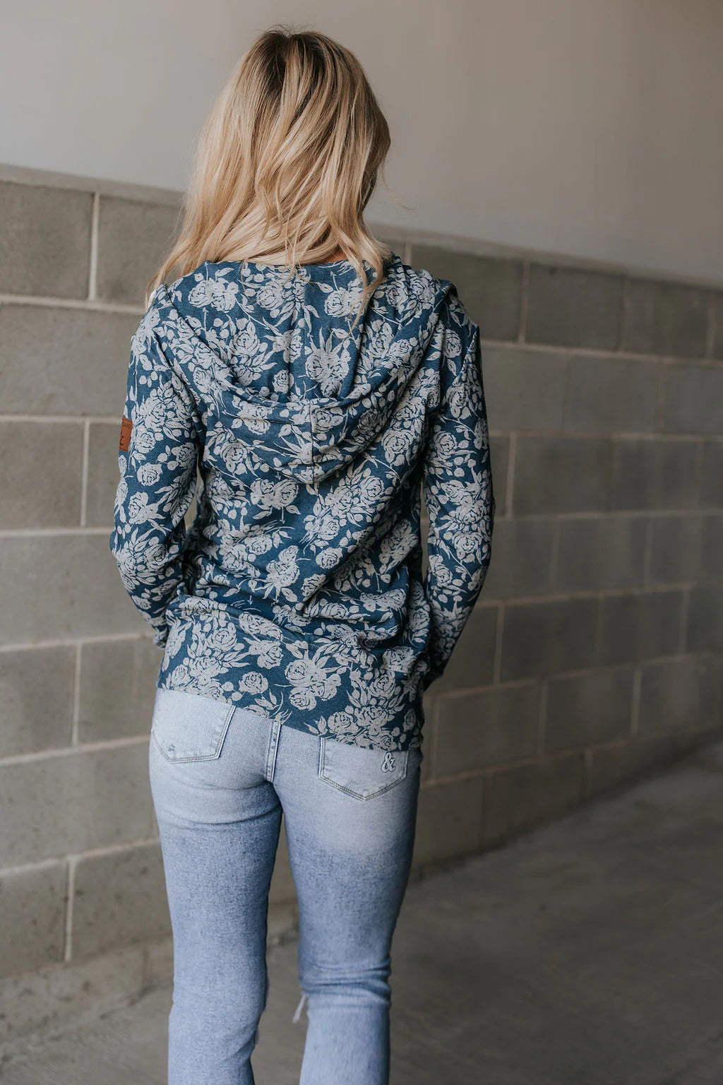 Twilight Blooms Fullzip Sweatshirt