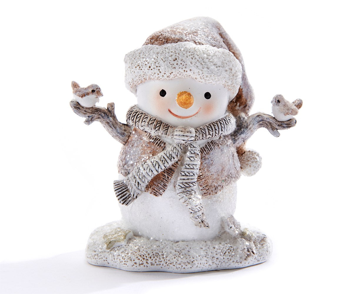 Winter Snowman Figurine